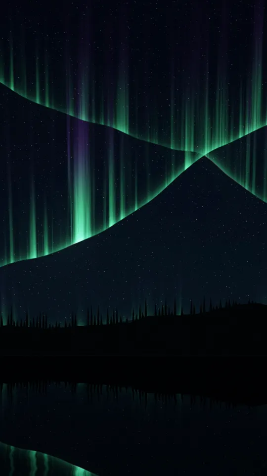 Aurora Background