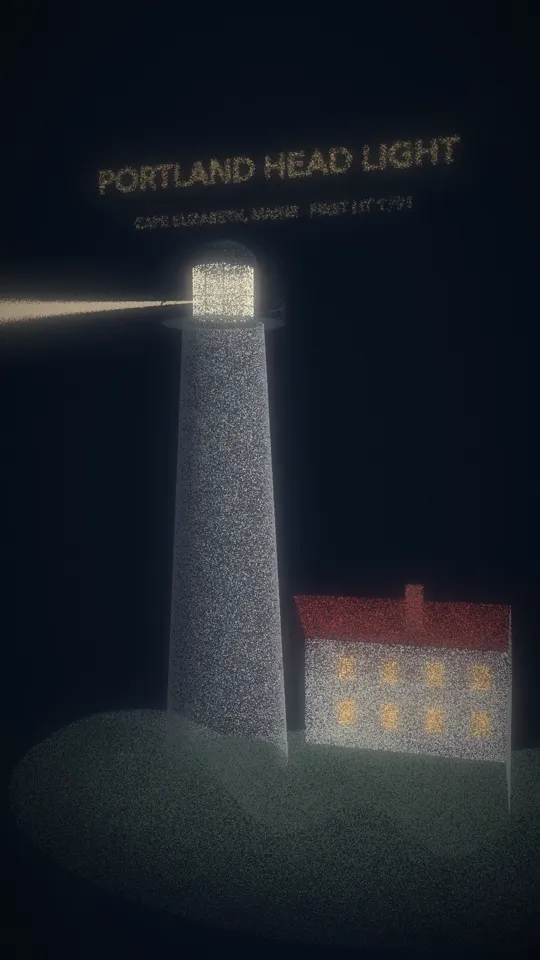 Particles Light Up