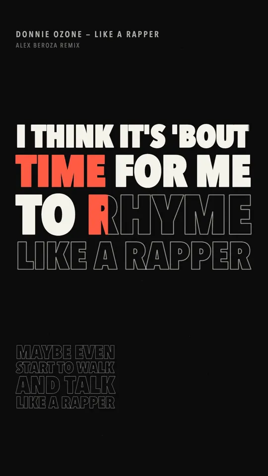 Rap Lyric Video