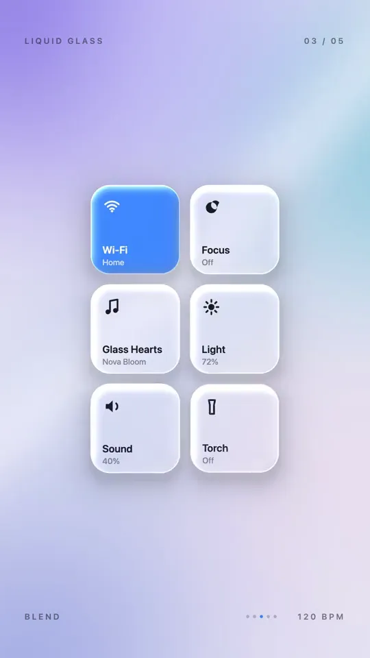 Liquid Glass App Feature