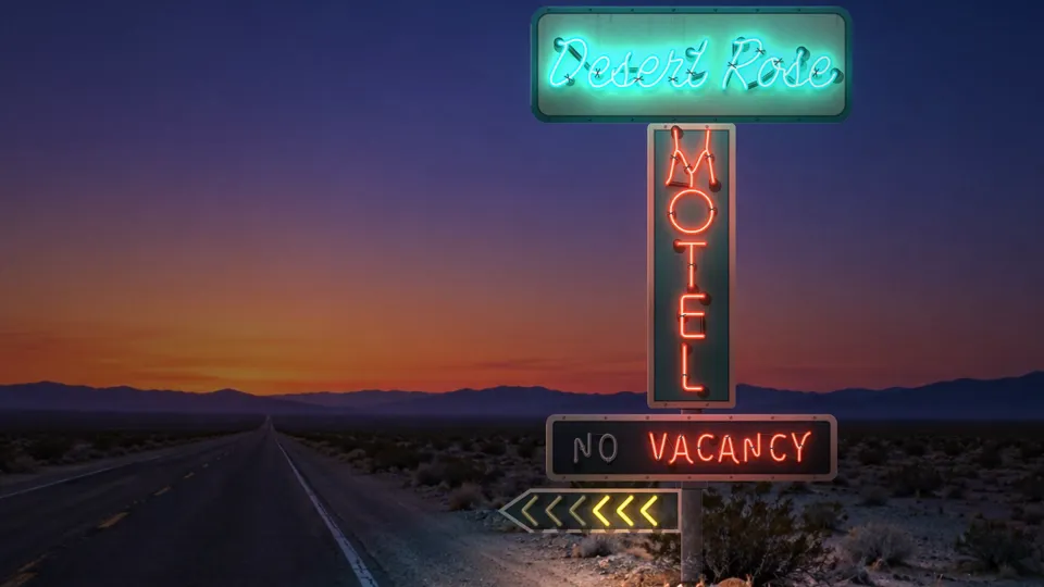 Retro Motel Neon Sign